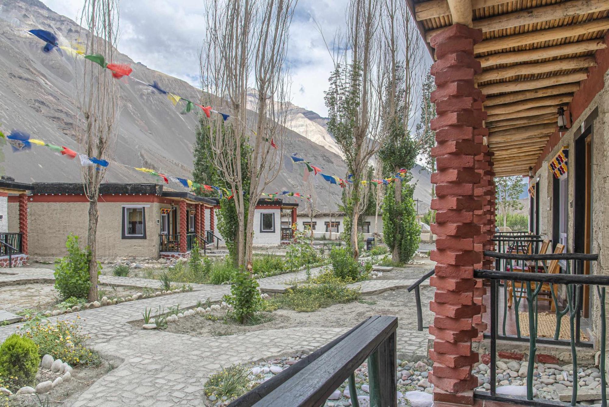 קאזה Echor Mud Huts Tabo, Spiti Valley מראה חיצוני תמונה