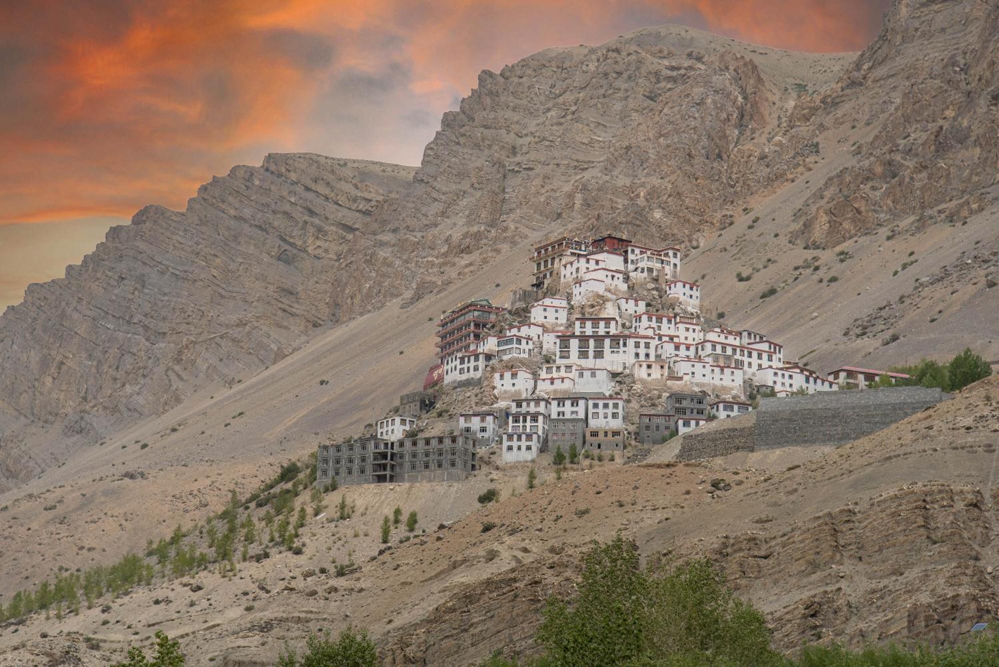 קאזה Echor Mud Huts Tabo, Spiti Valley מראה חיצוני תמונה