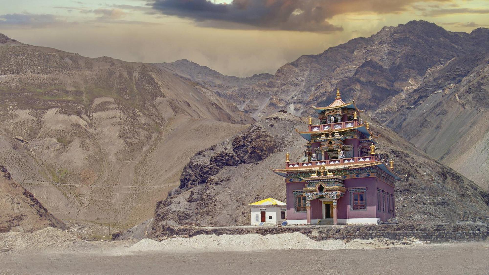 קאזה Echor Mud Huts Tabo, Spiti Valley מראה חיצוני תמונה