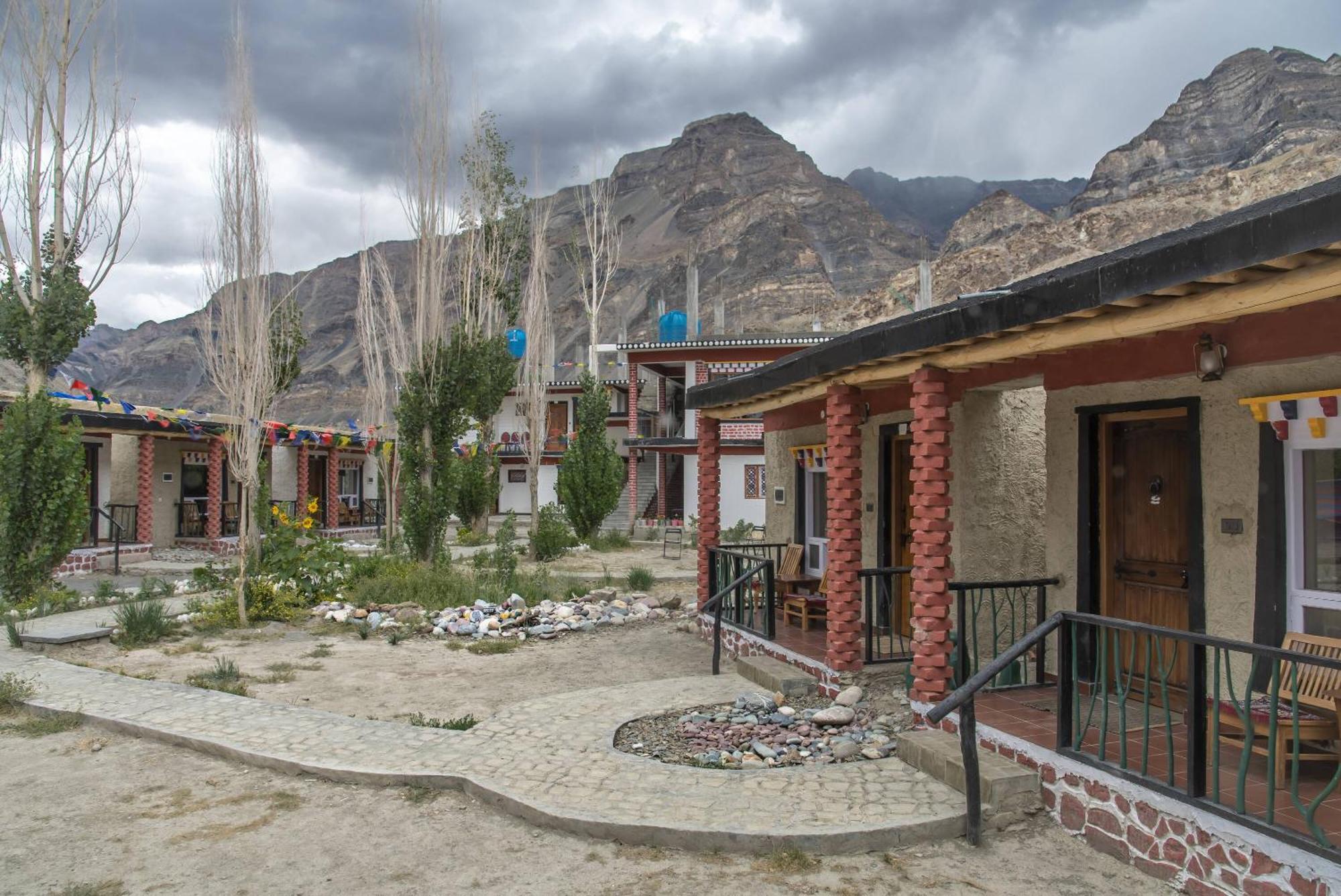 קאזה Echor Mud Huts Tabo, Spiti Valley מראה חיצוני תמונה