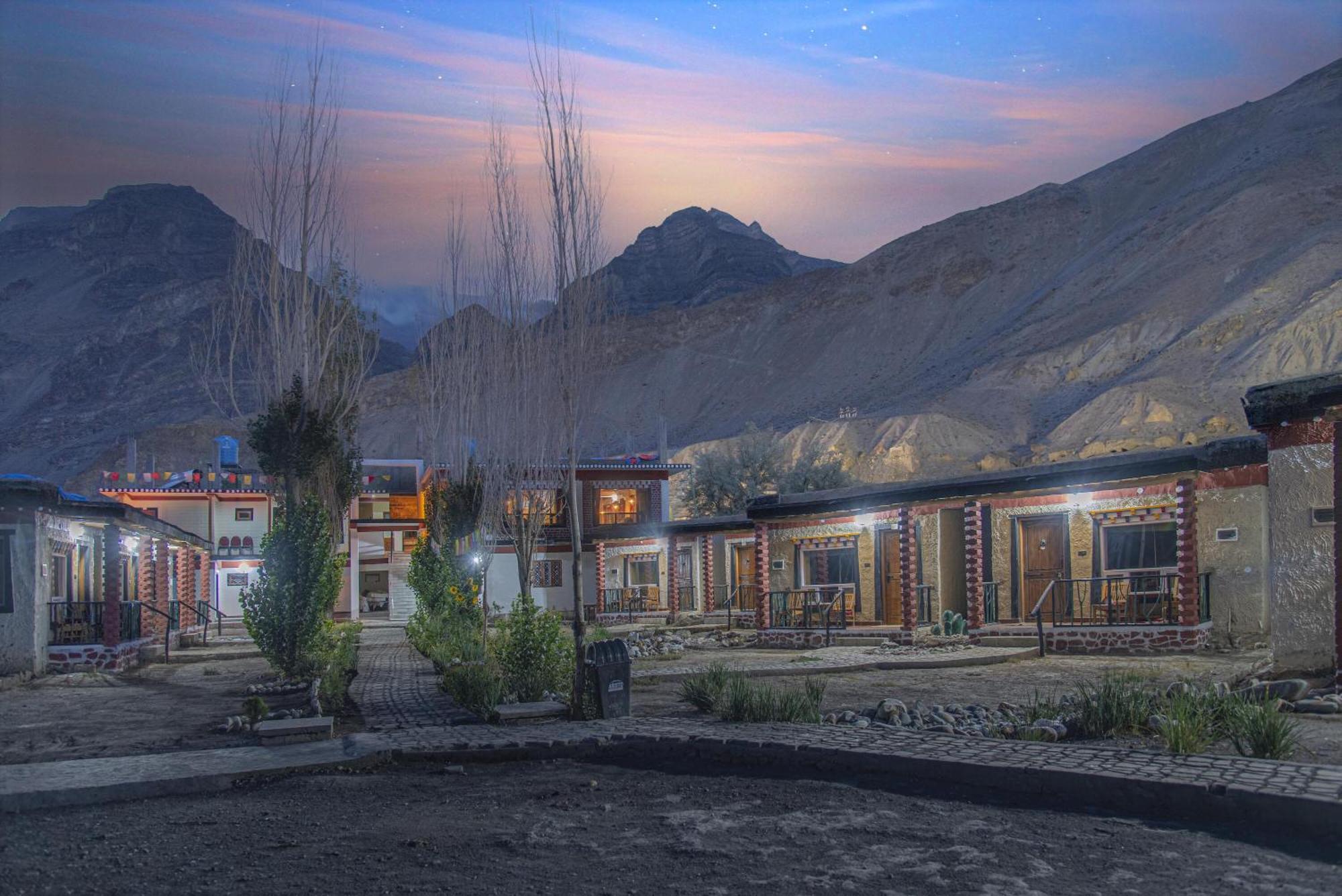 קאזה Echor Mud Huts Tabo, Spiti Valley מראה חיצוני תמונה